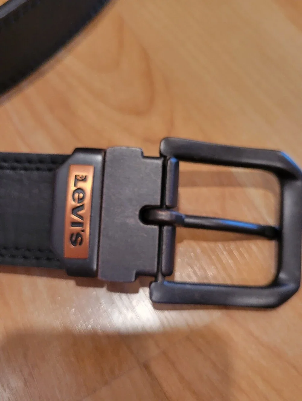 Levi's Men's Reversible Brown Black Leather Belt Size 32-34 Size Medium